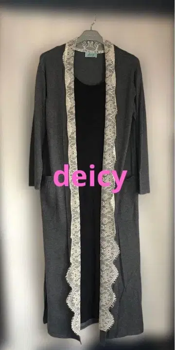 새상품 deicy 데이시 롱 가디건 가디건