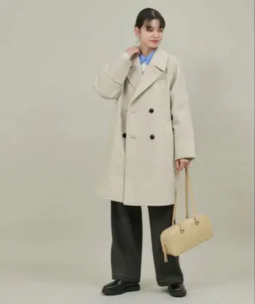 ROPE PICNIC 라무라이크/체크 오버 P 코트