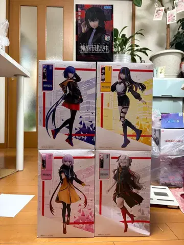 카미츠바키시 건설 중 피규어 묶음 판매 5체 프라이스 피규어 묶음 판매