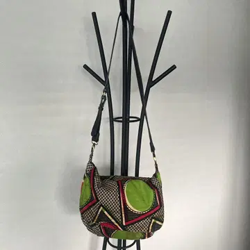아프리카 천 숄더백 여성용