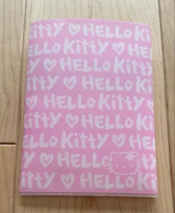 HELLO KITTY 헬로키티 키티 핑크 클리어 파일 레어