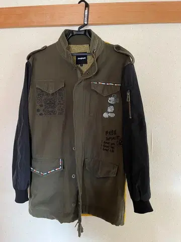 미키마우스 자수 자켓