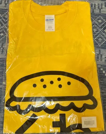 미개봉 새상품 RADWIMPS 쿠와 버거 T셔츠 M사이즈