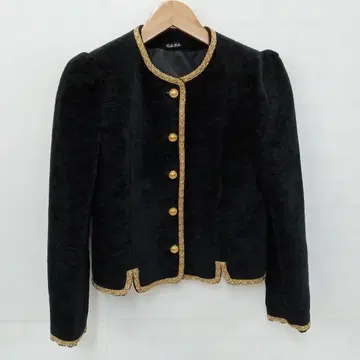 12.2 S485P 빈티지 노카라 자켓 금실 9