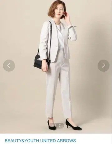 BEAUTY&YOUTH 노카라 수트 셋업