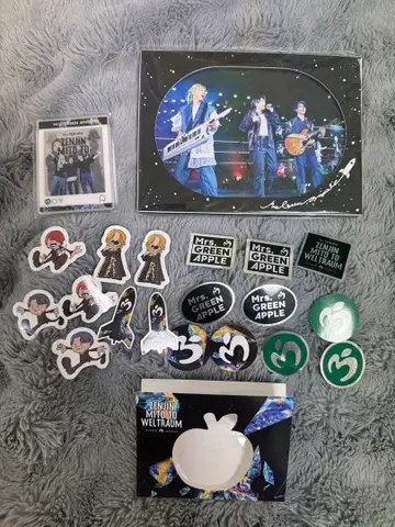 미세스 젠진 플레이크 씰 클리어 카드 포토 스탠드