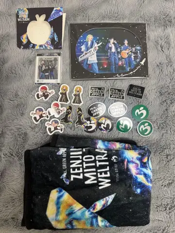 미세스 젠진 플래이크 씰 클리어 카드 포토 스탠드 담요