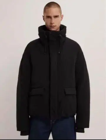 ZARA 워터 레펜트 퍼프 자켓 다운 자켓