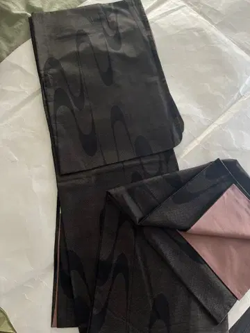 이중 기모노 오시마 명주