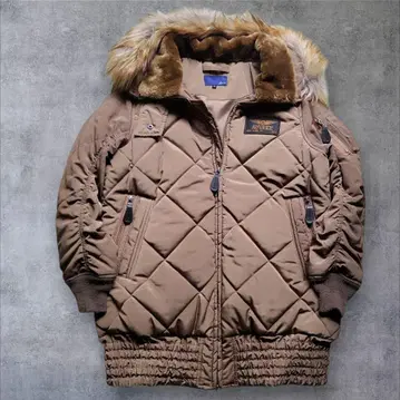 컨디션 최상 AVIREXBIG 컬러 트랜스포메이션 MA-1 퍼 루즈핏 S