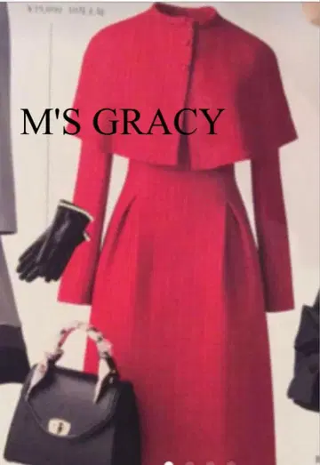 엠즈 그레이시 케이프 원피스 크리스마스/빅 사이즈/최근 모델