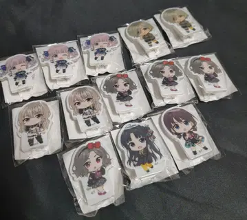 걸즈 밴드 클라이 걸클라 메모 클립 캬라토 복권 아크릴 스탠드