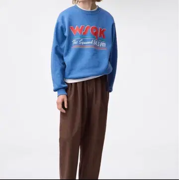 지유 GU 스트레인저 싱스 맨투맨 풀오버 XS