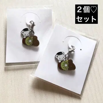 2개 세트 텐노지 동물원 파밀리아 한정판 콜라보 참 키위