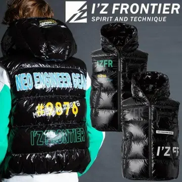 아이즈프론티어 다운 베스트 비지 블랙 L 사이즈 9876