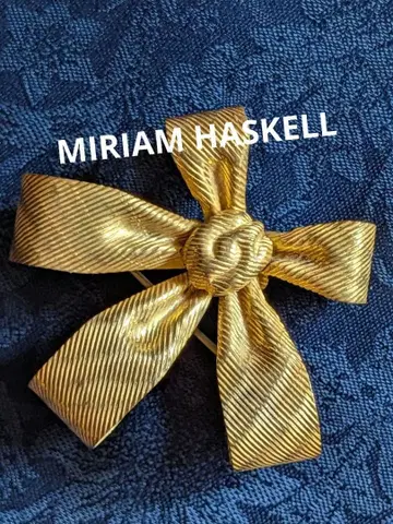 미리암 하스켈 브로치 빈티지
