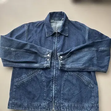 GU 데님 집업 재킷 L