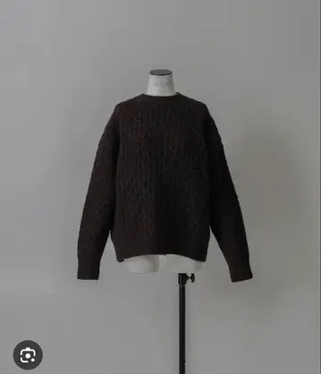 lohen 로헨 피셔맨 크루 니트