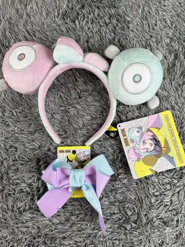 포켓몬 난자모 머리핀 머리띠 2세트