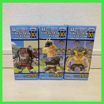 원피스 월드 컬렉터블 피규어 자브라, 카쿠, 루치