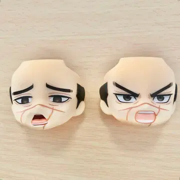 넨도로이드 스기모토 사이치 얼굴 부품 2개 세트