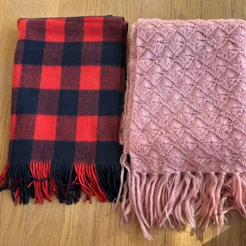 쇼와 레트로 일본 의류용 숄 2개 묶음