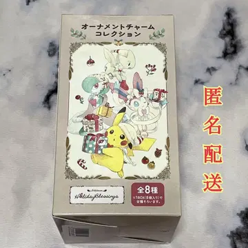 포켓몬 센터 한정판 크리스마스 오너먼트 참 컴플리트 BOX