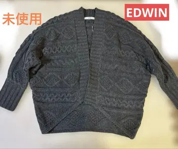 [ 미사용 새상품 ] EDWIN 니트 가디건 L 사이즈