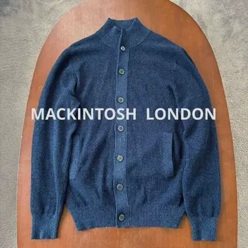 [ 새상품급 ] 매킨토시 런던 스탠드넥 가디건 니트 LL