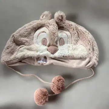 도쿄 디즈니 리조트 다람쥐 캐릭터 모자