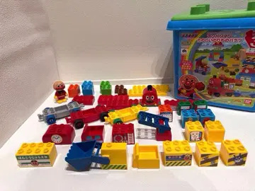 블록라보 호빵맨 즐거운 탈것 버킷