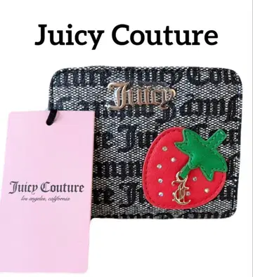 새상품*정품 Juicy Couture 지갑 블랙 이치고 시그니처