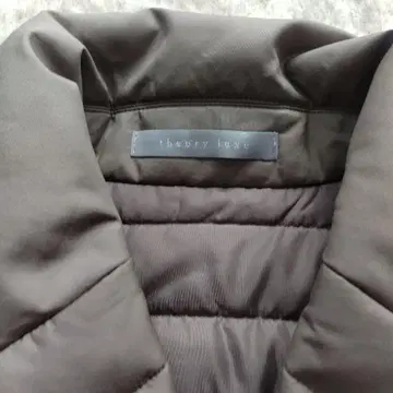 theory luxe 브라운 다운 자켓