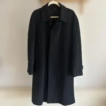 캐시미어 100% 롱 코트 그레이 L