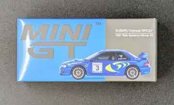 MINI GT SUBARU Impreza WRC97 1997 랠리