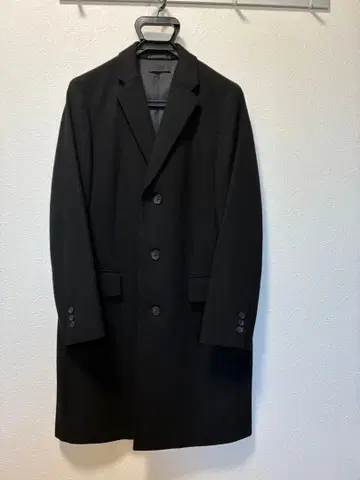 UNIQLO 남성용 울 캐시미어 체스터 코트