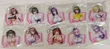 밀크팩토리 앱 학원 키링 C-TYPE 전 10종 세트