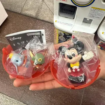 디즈니 가챠가챠 3종 세트