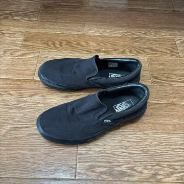 vans 슬립온 스니커즈 블랙 23cm