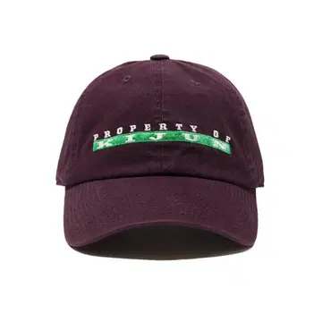 KIJUN 캡 UNISEX 버건디