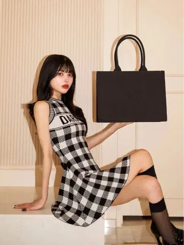 Darich 블랙 토트백