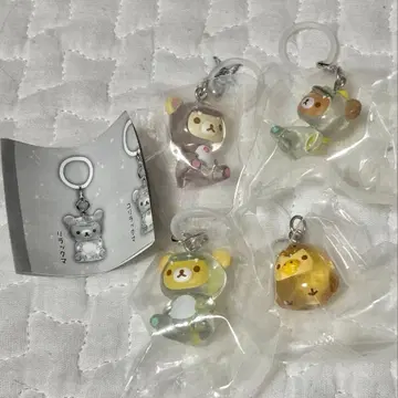 리락쿠마 공룡 인형옷 피규어 전 4종 세트