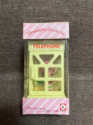 레어 츠쿠다 오리지널 스트로베리 숏 케이크 전화 부스