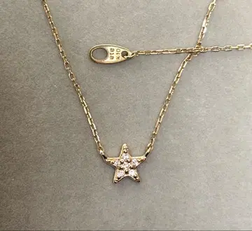 ete K10 별 모양 모티브 목걸이