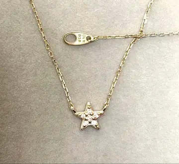 ete K10 별 모양 모티브 목걸이