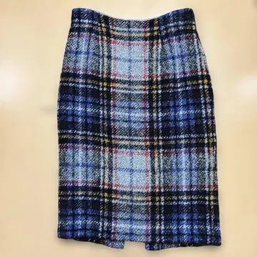 Diagram 체크 무늬 타이트 스커트