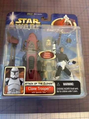 스타 워즈 클론 트루퍼 with Speeder Bike