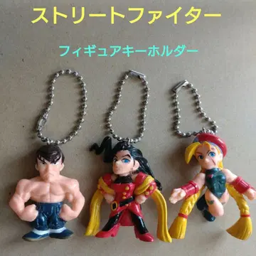스트리트 파이터 피규어 키링 3개 세트