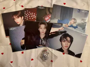 Stray Kids 리노 EXHIBITION 엽서 키링