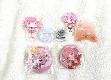 프로세카 호우 에무 캔뱃지, 아크릴 스탠드 4개 세트